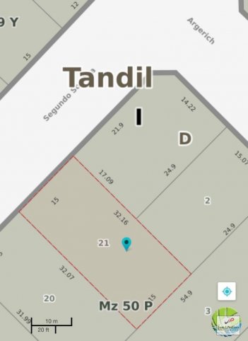 Lote en venta 480m² en Club Los 50