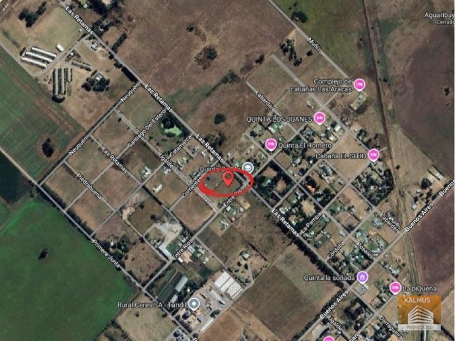 Terreno en Entre Ríos y Darragueira, Barrio Valle 2112m²