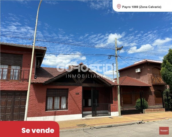 Casa 4 dorm en Payro 1069 — Zona Calvario