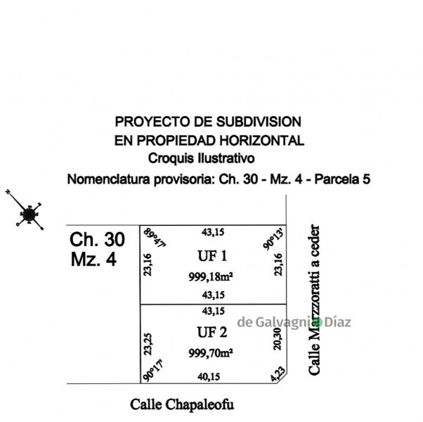 Lote en venta 996m² sobre avenida con todos los servicios