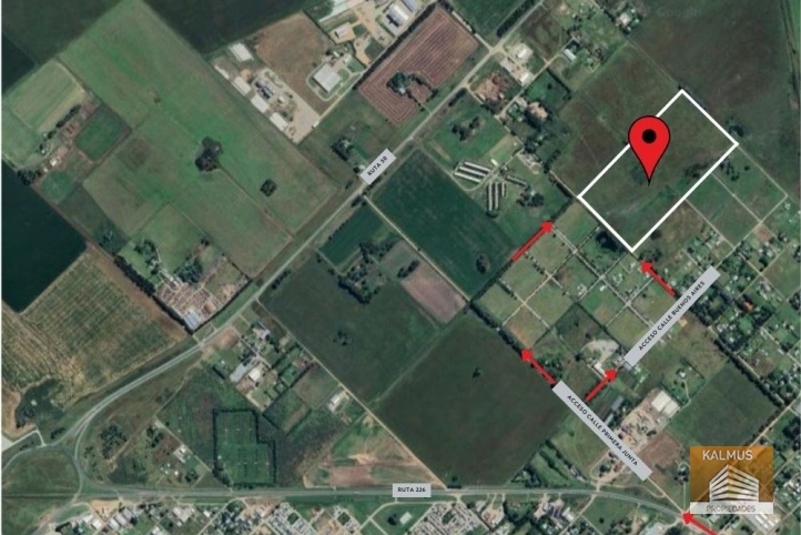 Terreno en Los Horneros, 4214m²