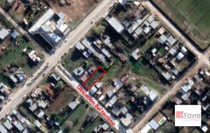 Lote en Venta 400m² — San Francisco 965