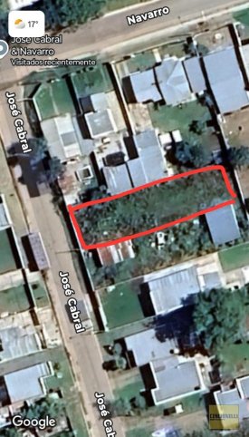 Lote en venta 400m² en Cabral y Navarro
