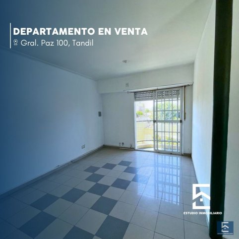 Depto 2 dorm, 50m² en Gral. Paz 100