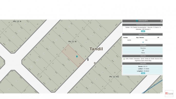 Lote en Venta 354m² en Vistalli y La Blanca
