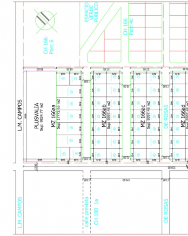 Lote en venta de 672m² en Los Aromos