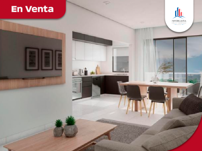 Depto 3 amb, 111m² con cochera — Sarmiento al 900