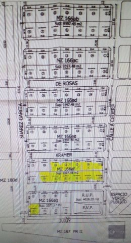 Lote en venta 669m² en Calle Jujuy — Nuevo Desarrollo