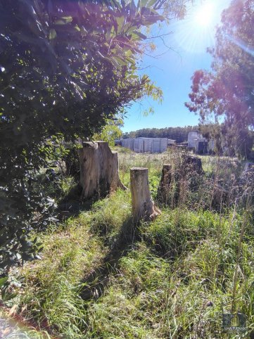 Lote en esquina 825m² con servicios en Gardey