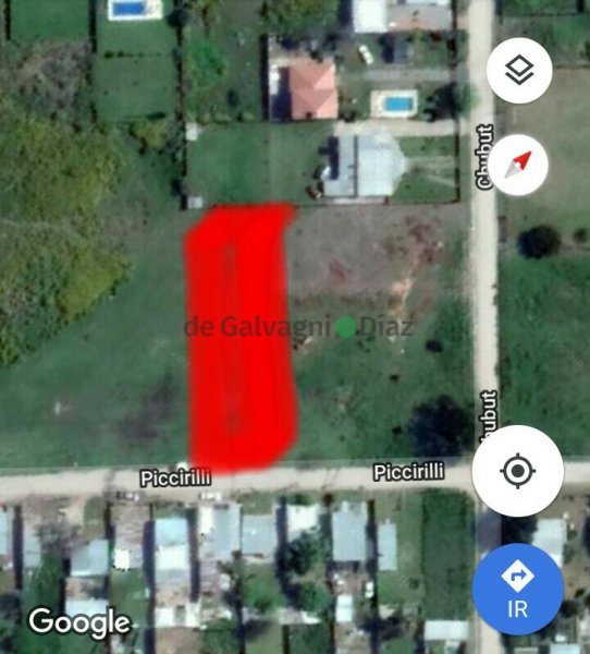 Lote en Venta 1100m² sobre Picirilli y Chubut