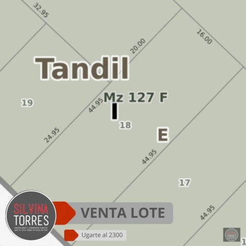 Lote en Venta 719m² con todos los servicios — Ugarte 2300
