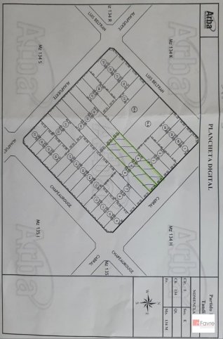 Lote en Venta Cabral entre Luis Beltran y Chapeauroug