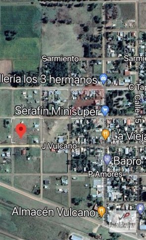 Lote en Venta de 875m² en Vulcano entre 7 y 9