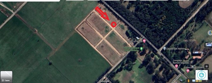 Lote Graduados zona Treeland 280m²