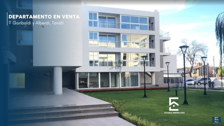 Depto 2 dorm, 1 baño, cochera — Garibaldi y Alberdi