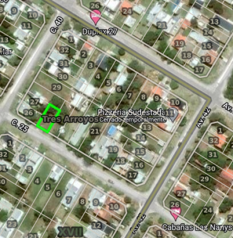 Lote en Claromeco de 200m² a 300 metros de la playa