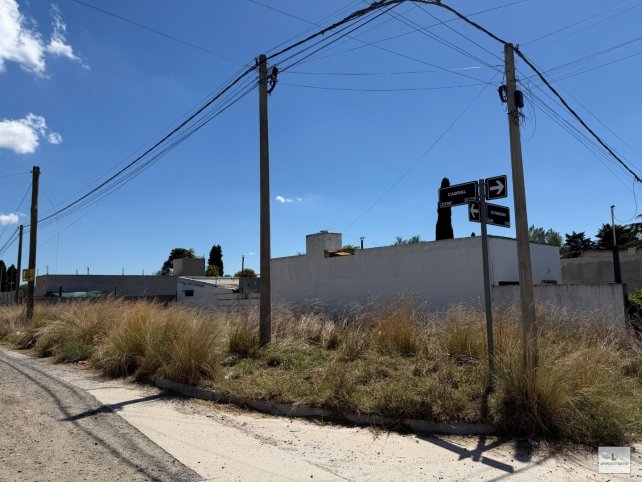 Lote en esquina 293m² con todos los servicios — Alvarado Esq. Cabral