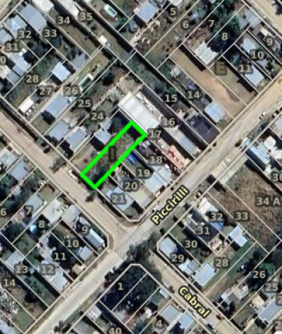 Lote en venta 300m² en Cabral 2300