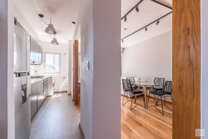 Depto 1 dorm, 46m² reciclado en Palermo Soho