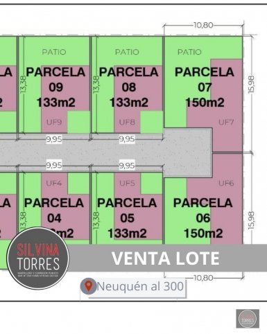 Lote en Venta Neuquén 330