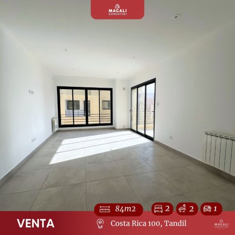 Depto 2 dorm, 99m² a estrenar — Costa Rica 100