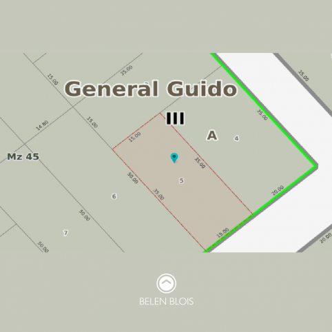 Lote en Venta 525m² en Labardén