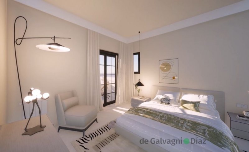 Depto 2 dorm, 85m² con cochera — Viamonte 228