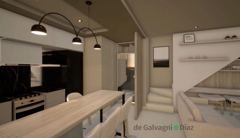 Depto 2 dorm, 85m² con cochera — Viamonte 228