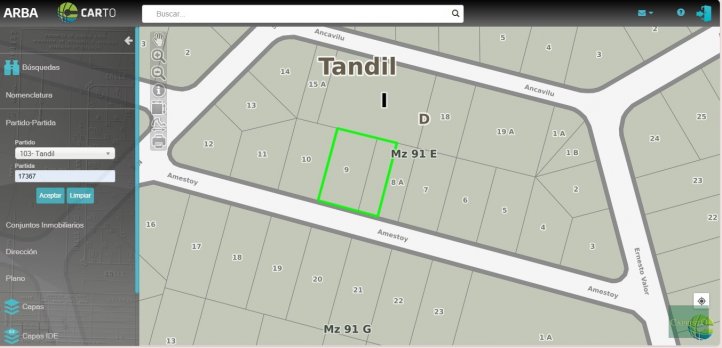 Lote calle Amestoy