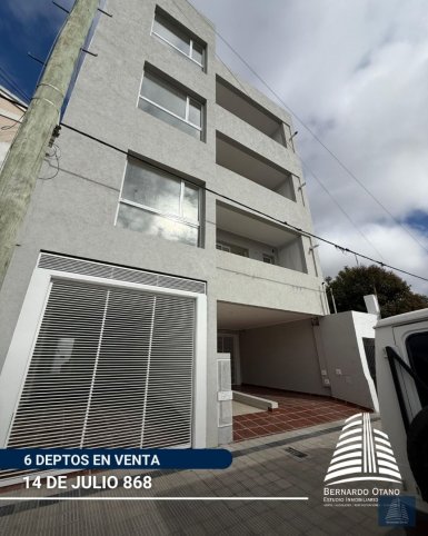Depto en Venta 1 dorm, 50m² — 14 de Julio 868
