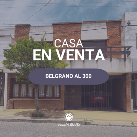 Casa 4 dorm, 180m² con cochera — Belgrano