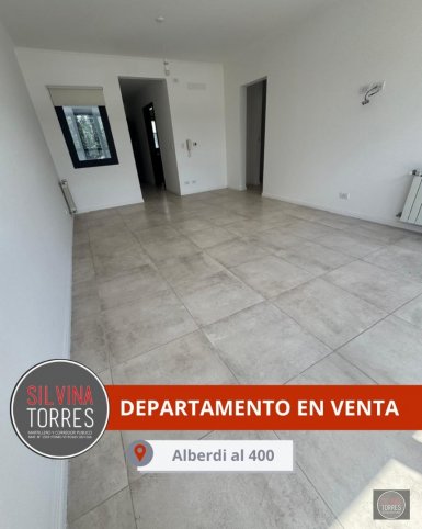 Depto 2 dorm, 76m² con cochera — Alberdi