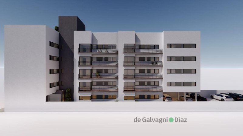 Depto 1 dorm, 50m² en PB con cochera — Belgrano