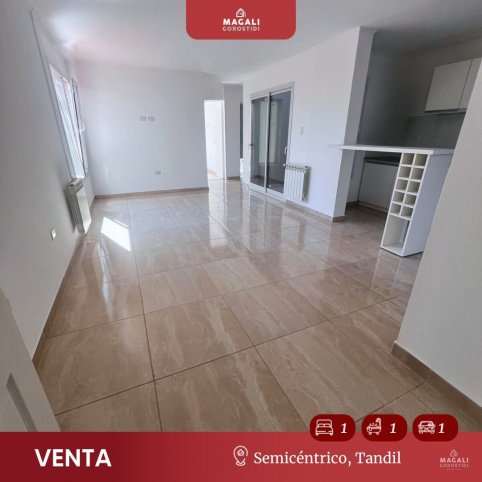 Depto 1 dorm, 60m² en planta baja — Semicéntrico