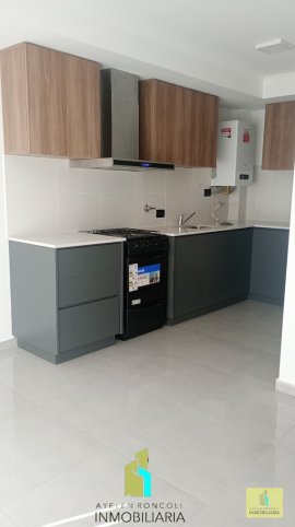 Departamento en Venta 1 dorm, 1 baño, Cochera — 11 de Septiembre 1000