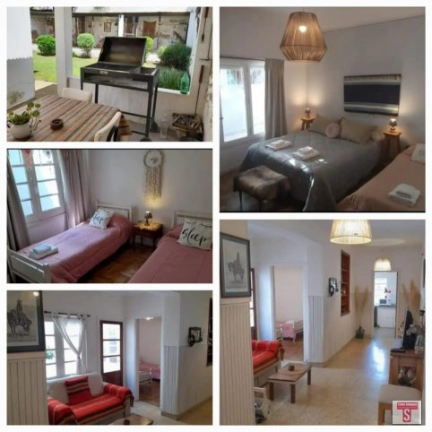 Casa 2 dorm, 71m² con patio — Constitución
