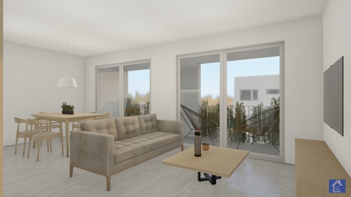 Departamento a estrenar 2 habitaciones 60m² 2do piso por escalera