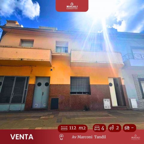 Casa 4 dorm, 122m² en Av Marconi