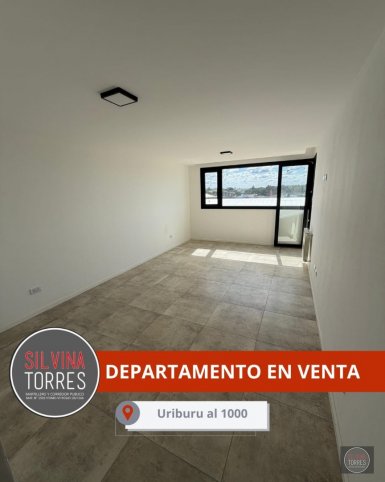 Depto 2 dorm, 82m² a estrenar con cochera — Uriburu 1032