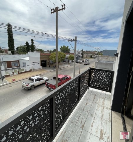 Depto 1 dorm, 48m² con cochera — Cuba al 1200