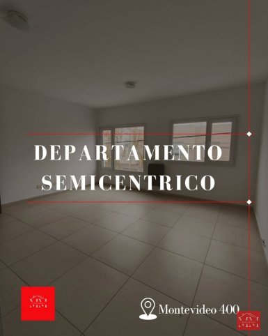 Depto 1 dorm, 40m² semicéntrico con cochera
