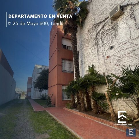Depto 1 dorm con cochera — 25 de Mayo