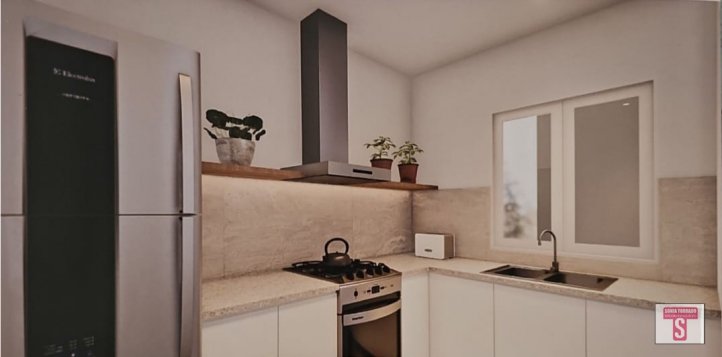 Depto 1 dorm, 40m² en edificio con cochera — 11 de Septiembre