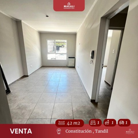 Departamento a ESTRENAR en VENTA Constitución, 42m²