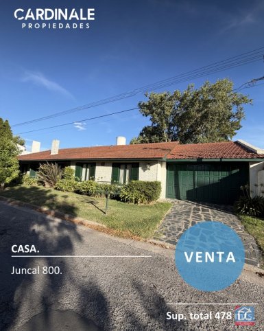Casa 3 dorm, 224m² en Juncal 800 — Apta crédito