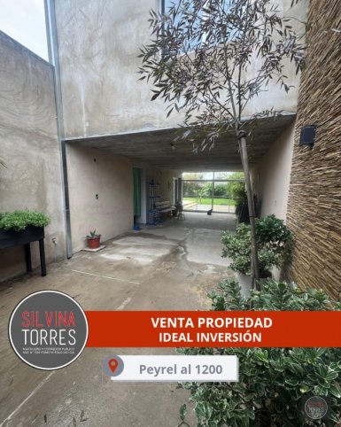 Casa 2 dorm, 307m² con pileta — Peyrel 1200