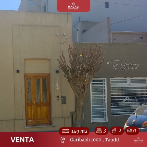 Casa 3 dorm, 149m² en Garibaldi 1000