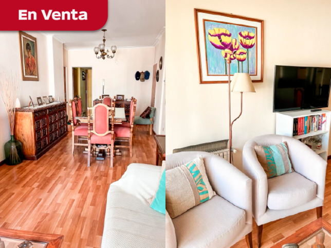 Depto 3 dorm, 111m² con cochera — Mitre 578