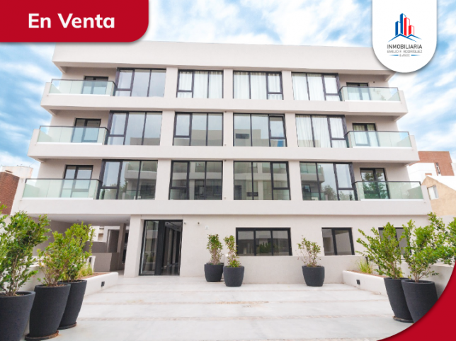 Depto 1 dorm, 65m² con cochera — Maipú al 200