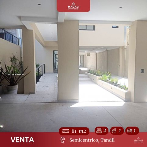 Depto 2 dorm, 56m² a estrenar — Semicéntrico